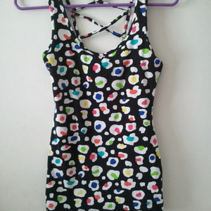 Multi colored leopard shirt is being swapped online for free