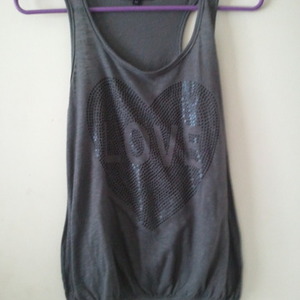 Love grey blouse is being swapped online for free