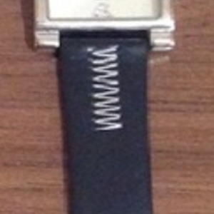Black Strap Diamante Style Watch - One Size. is being swapped online for free