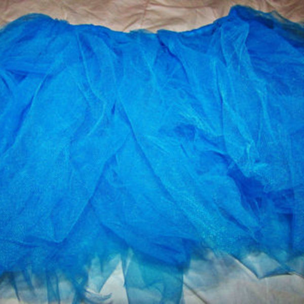 Blue Turquoise Tutu Ballet, Modeling, etc- One Size is being swapped online for free