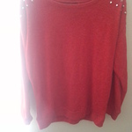 Red Spiked Sweater is being swapped online for free