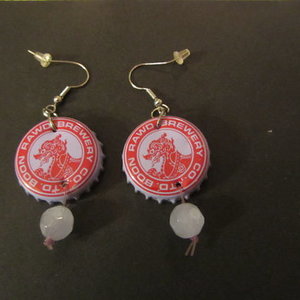Dragon Bottle Cap Earrings is being swapped online for free