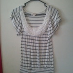 Off-white striped blouse is being swapped online for free