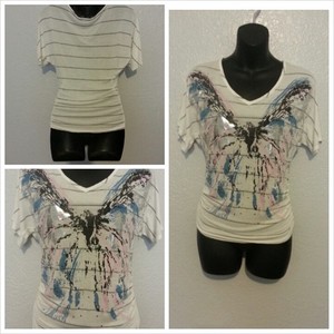 Wet Seal Butterfly Top S is being swapped online for free
