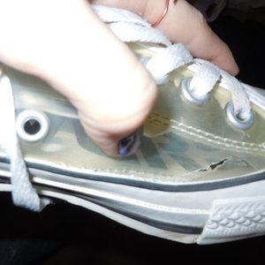 Clear Converse is being swapped online for free