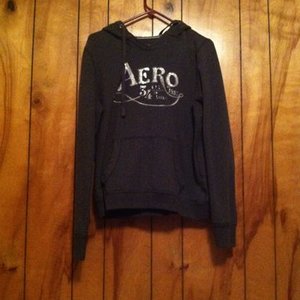 XL Aero Hoodie Charcoal Grey w/ sequins   is being swapped online for free