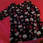 Hello kitty fleece pj top is being swapped online for free