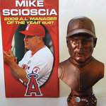 AT&T Angels Mike Scioscia #14 copper figurine bobblehead  is being swapped online for free