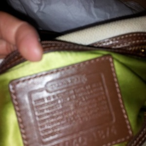 COACH field bag is being swapped online for free