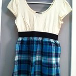 Self Esteem Plaid Babydoll Top  is being swapped online for free