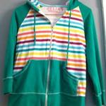 Delia's Multicolored Striped Hoodie is being swapped online for free