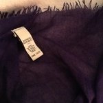 Royal blue banana republic long sheer scarf is being swapped online for free
