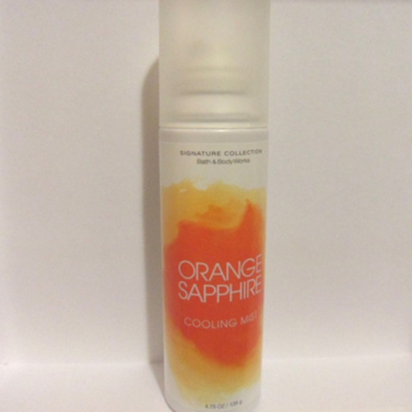 Bath & Body Works Orange Sapphire Cooling Mist is being swapped online for free