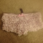 Pink Seethru Ruffly Lingerie is being swapped online for free