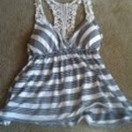 Twin Summer top w/ crochet straps is being swapped online for free