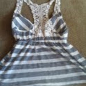 Twin Summer top w/ crochet straps is being swapped online for free