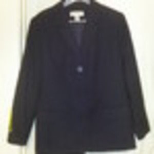 Black wool blazer - 16M  is being swapped online for free