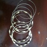 9 variety metal bangles is being swapped online for free