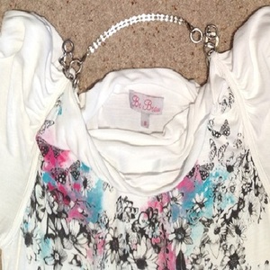 Matalan Floral Cowl Neck Top - size 8, multi colour.  is being swapped online for free