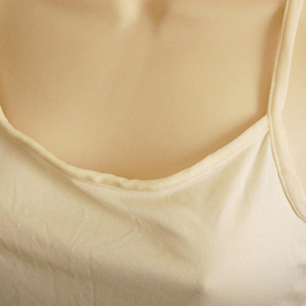 2 white / cream cami tank by Michel Klein is being swapped online for free