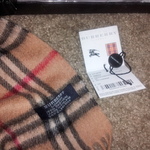 NEW Faux Burberry Classic Check Scarf is being swapped online for free
