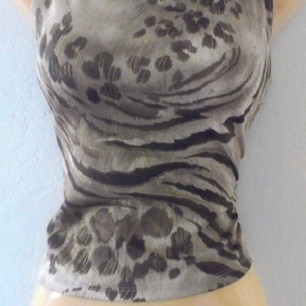 tiger print crop top is being swapped online for free