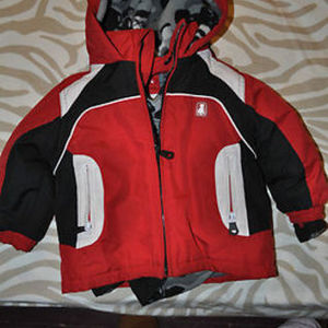 wonder kids size 18 month heavy winter jacket  is being swapped online for free