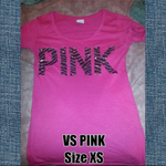 vs pink zebra sequins tee is being swapped online for free