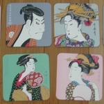 New Set of 8 Japanese Coasters is being swapped online for free