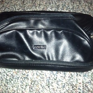 Calvin Klein men's tolietries bag,black is being swapped online for free