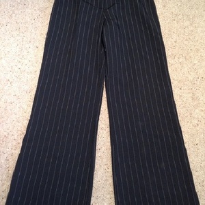 Linea Pinstriped Flare Trousers - Size UK 12. is being swapped online for free