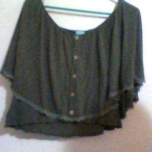forest green unique and really cute top is being swapped online for free