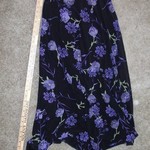 Beautiful Black/Purple Floor Length Maxi Skirt is being swapped online for free