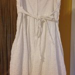 white eyelet sundress is being swapped online for free