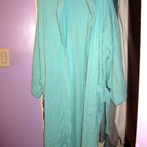 Light Blue Unisex Bathrobe is being swapped online for free