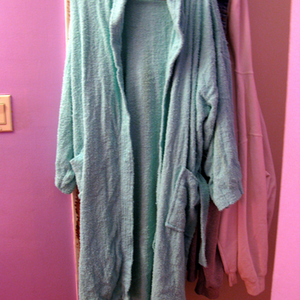Light Blue Unisex Bathrobe is being swapped online for free