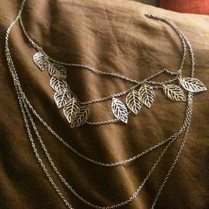 Silver Leaves Necklace is being swapped online for free
