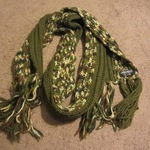 Green Knit Scarf is being swapped online for free
