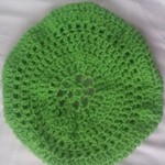 Custom crocheted beanie is being swapped online for free