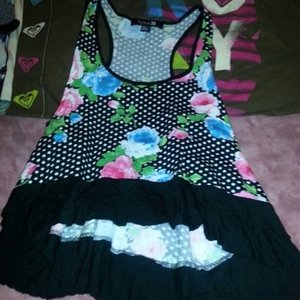 NWOT forever 21 highlow cop tank is being swapped online for free
