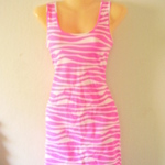 charlotte russe size s dress zebra pink is being swapped online for free