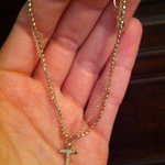 Forever 21 delicate cross bracelet  is being swapped online for free