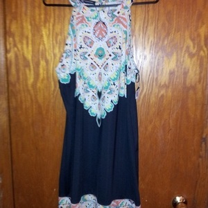 Brand NWT INC Black Sheath Dress is being swapped online for free