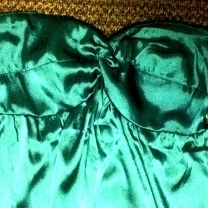 Emerald Green Mini Dress is being swapped online for free