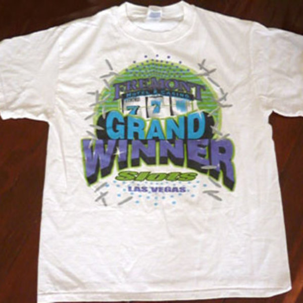 Fremont vegas casino jackpot T-shirt is being swapped online for free