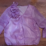 NEW Purple Flower Top S is being swapped online for free