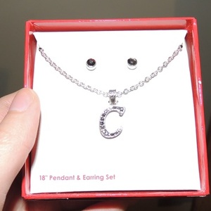 "C" Monogram Necklace! is being swapped online for free