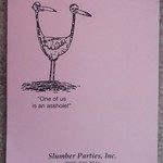 "One of us is an ASS" ***** Funny Notepad!!!   is being swapped online for free