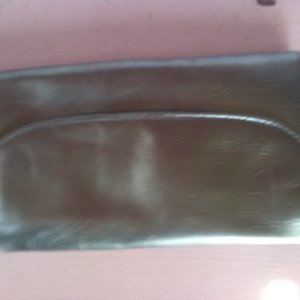 Pewter-toned wallet is being swapped online for free