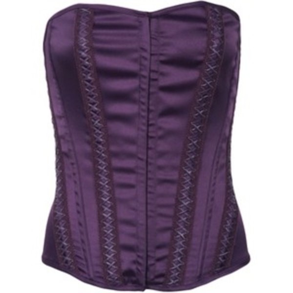 Charlotte Russe Purple Corset Sz S is being swapped online for free